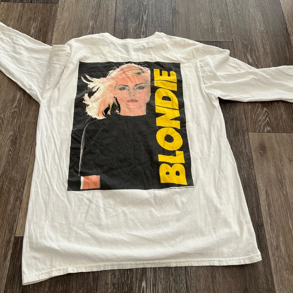 URBAN OUTFITTERS Blondie Long Sleeve Tee Medium - Picture 3 of 14